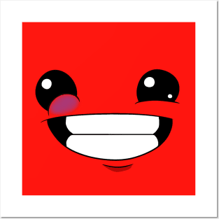 Meat Boy Posters and Art